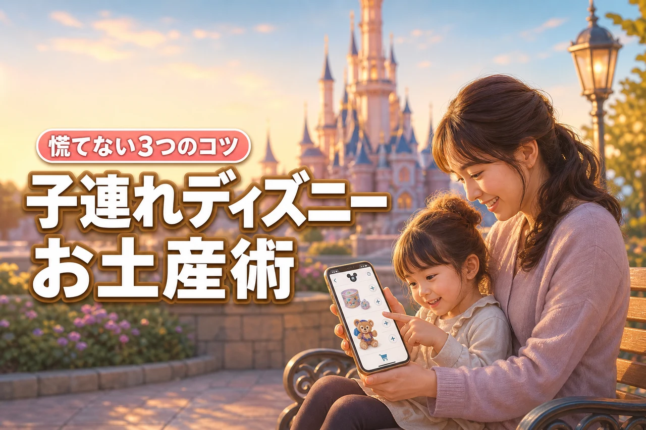 子連れディズニーのお土産時短術!閉園前に慌てない3つのコツ