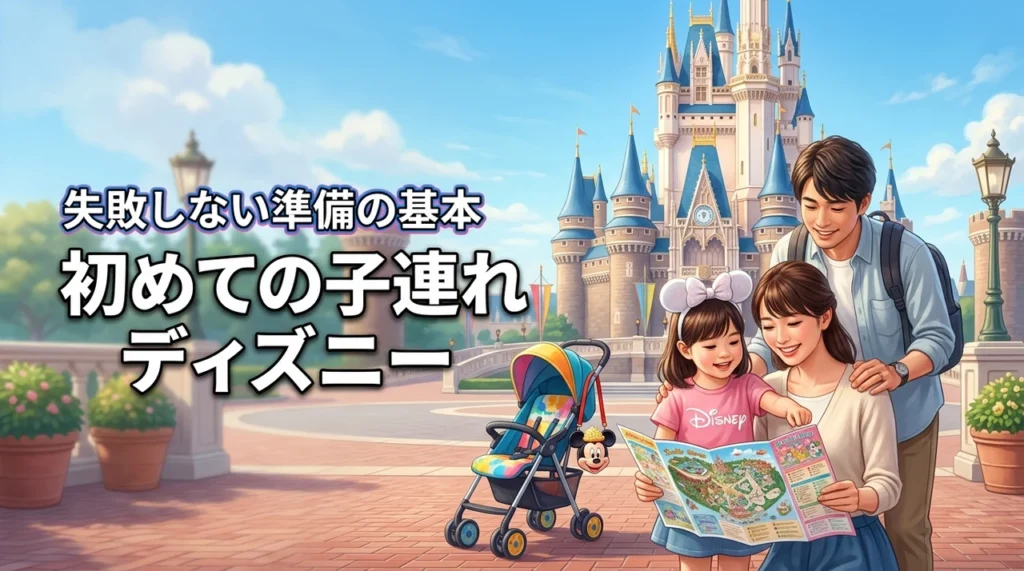 子連れディズニー初心者は最初にこれだけ準備！失敗しない持ち物と過ごし方