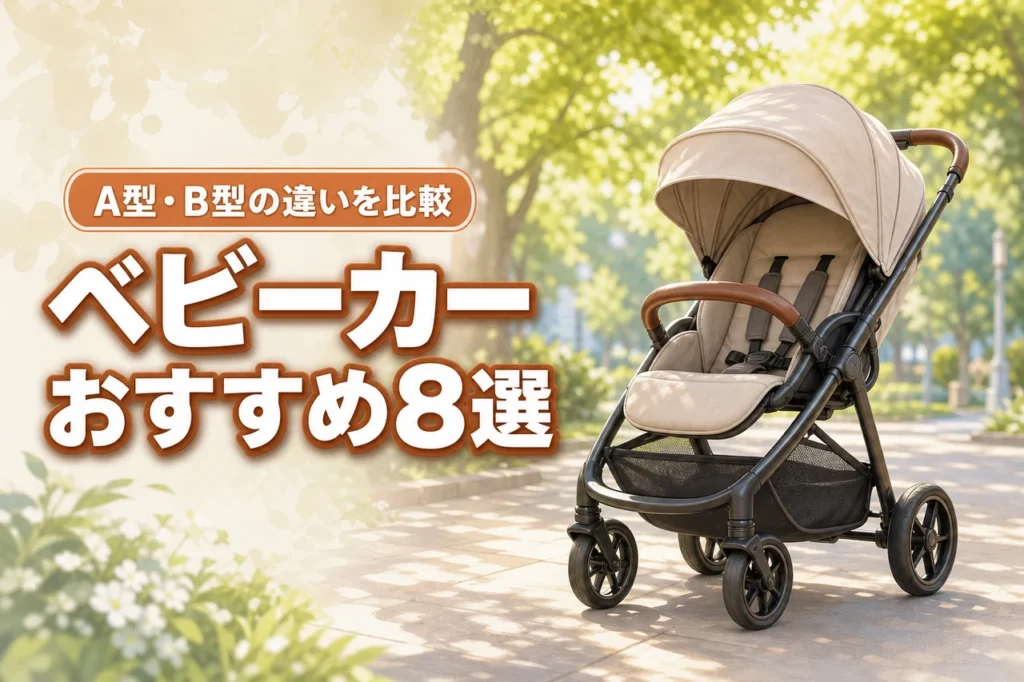 ベビーカーの選び方と種類を徹底比較！A型・B型どっち？おすすめ8選